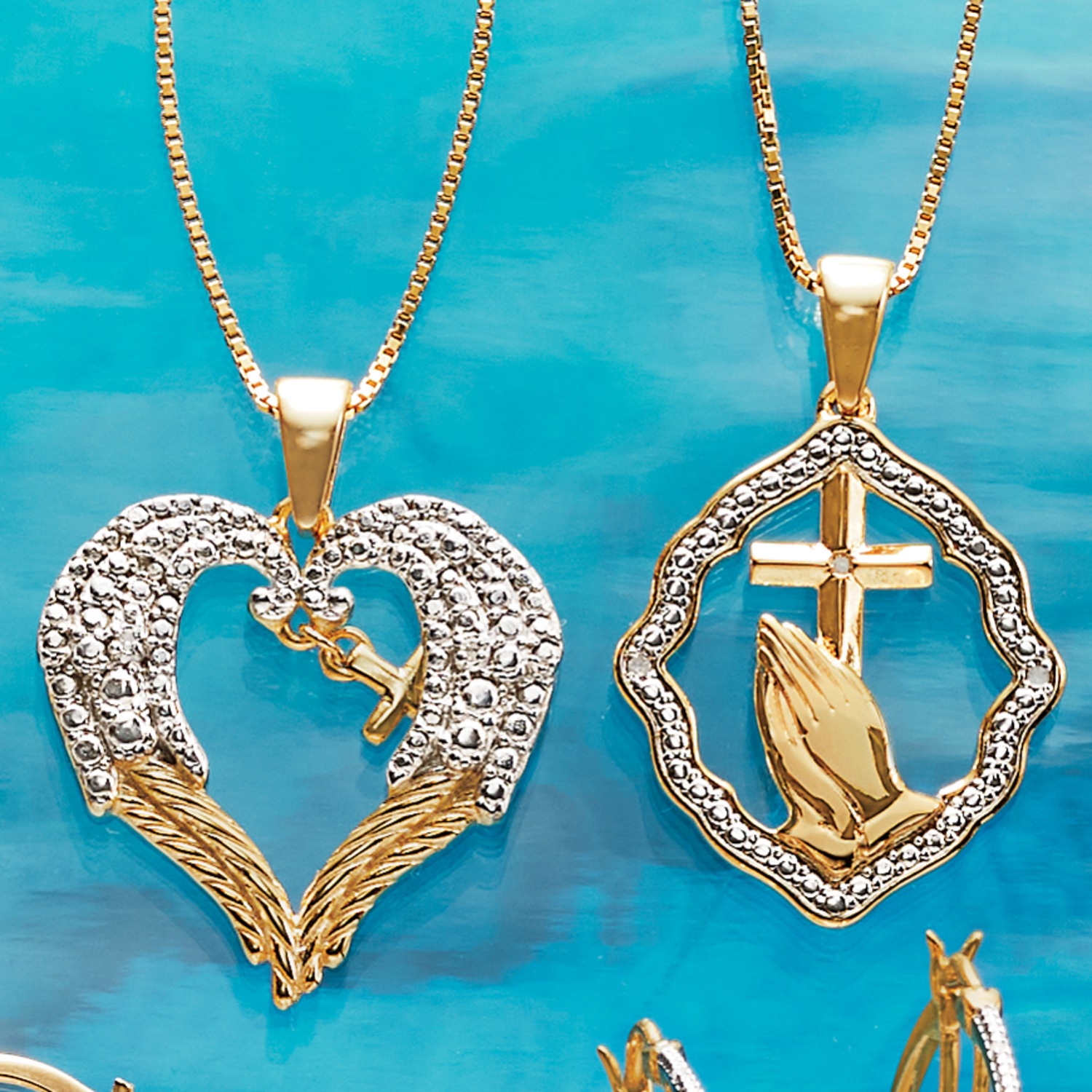 Diamond Faith Pendant Seventh Avenue