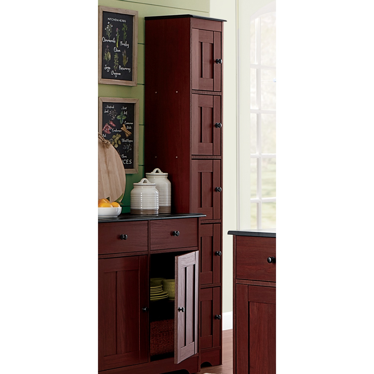 Katie Tall Cabinet with 5 Doors | Seventh Avenue