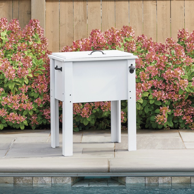 Lift-Top Patio Cooler, , large