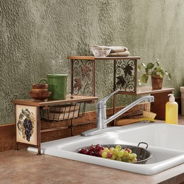 Grapevine Over-The-Sink Shelf, , large