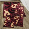 4-Piece Swirl Rug Set, , large