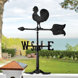 Fence Mounted Weather Vane, , large