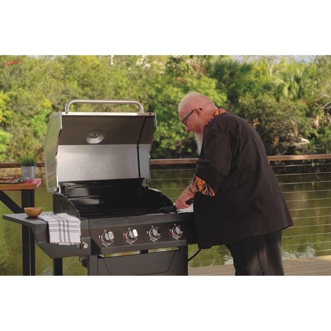 Slingshot Grill Cleaner, Black, large