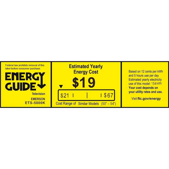 Emerson 50" 4K Smart TV, , large