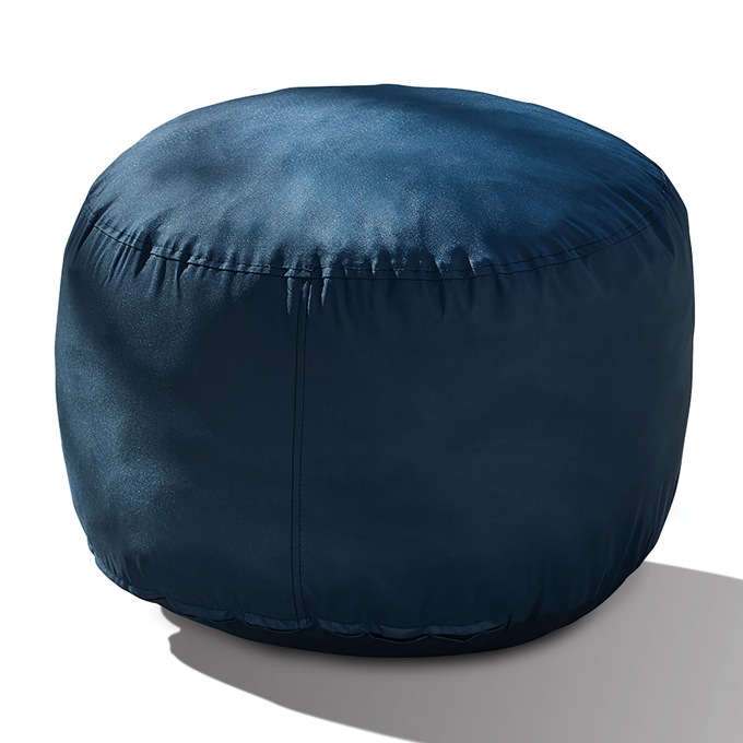 Pouf, Navy, large