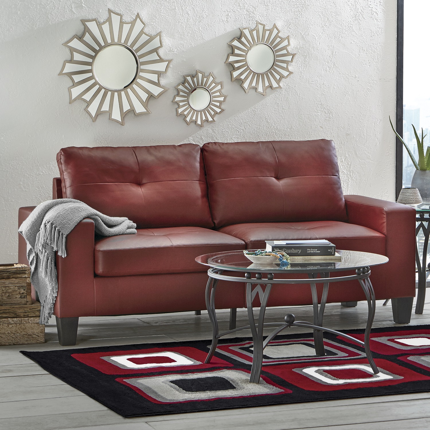 Platinum II Sofa Seventh Avenue