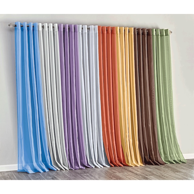 Sheer Panel with Grommets, , large