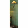 Scroll Leaf Mica Floor Lamp, , large