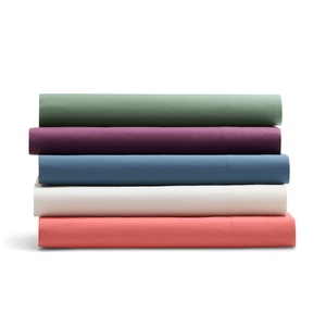 300-Thread Count Percale Pure Cotton Sheets, , large