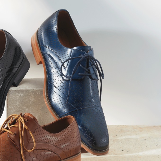 Stacy Adams Hobson Laser-Cut Oxford, , large