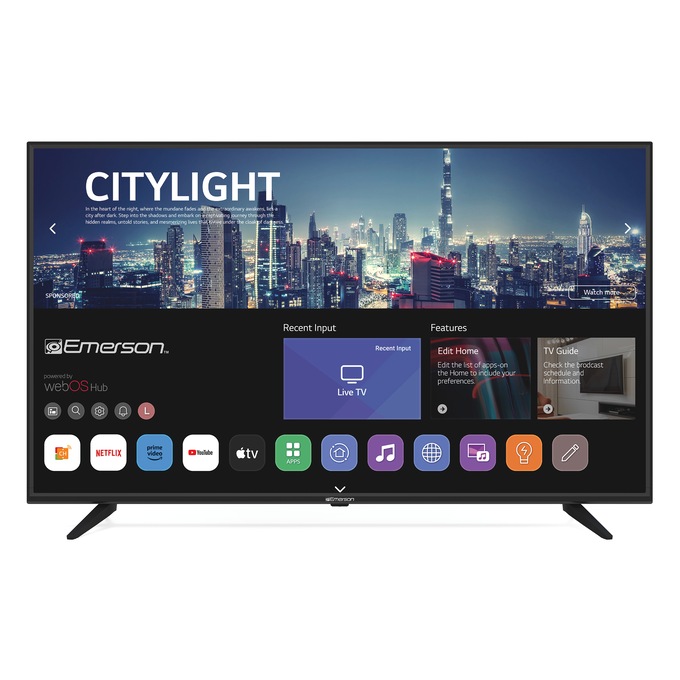 Emerson 60" 4K Smart TV, , large