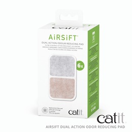Catit Airsift Dual-Action 6-Pack Replacement Pads, , large