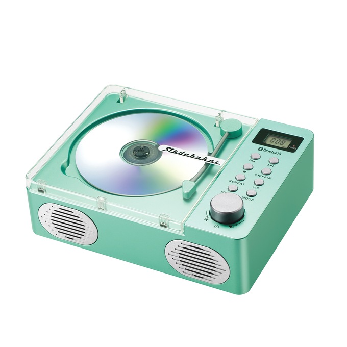 Studebaker Retro CD Player with Bluetooth/Radio, , large