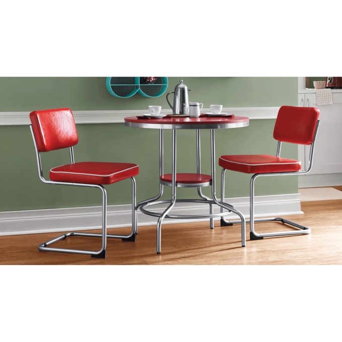 3-Piece Retro Dining Set, , large