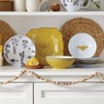 12-Piece Floral Bee Melamine Dinnerware Set, , large