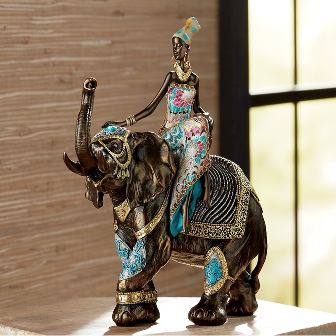 Sarabi with Elephant Figurine, , large