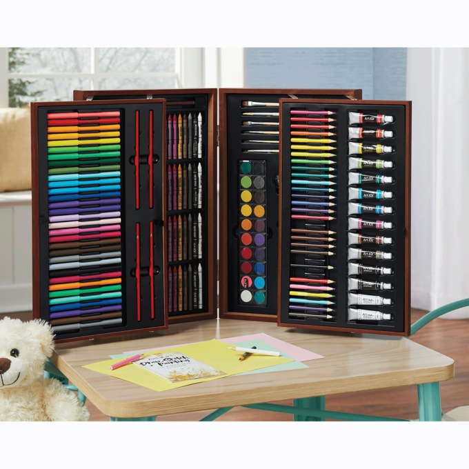 Personalized 215-Piece Deluxe Artist Set, , large