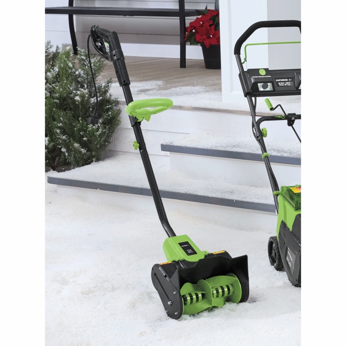 Earthwise 12" Electric Corded Snow Plow, , large