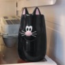 Meow Baking Soda Pod, Black, large