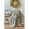 Oversized Plaid Chenille Throw, , large