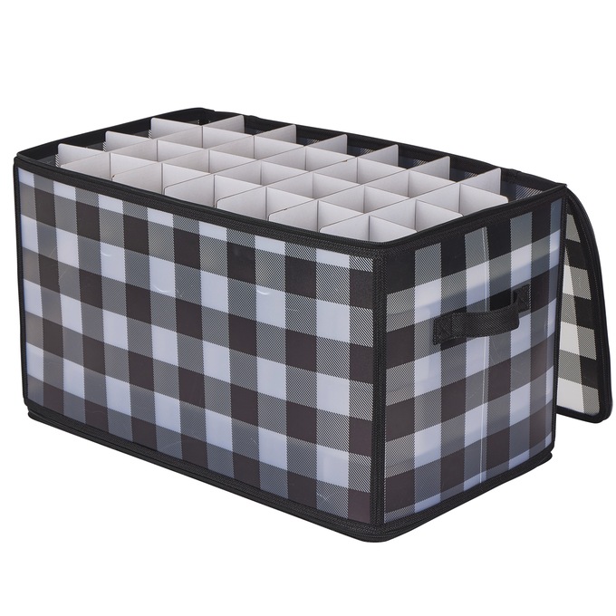 Simplify 112-Ct. Ornament Storage Organizer, Assorted, large