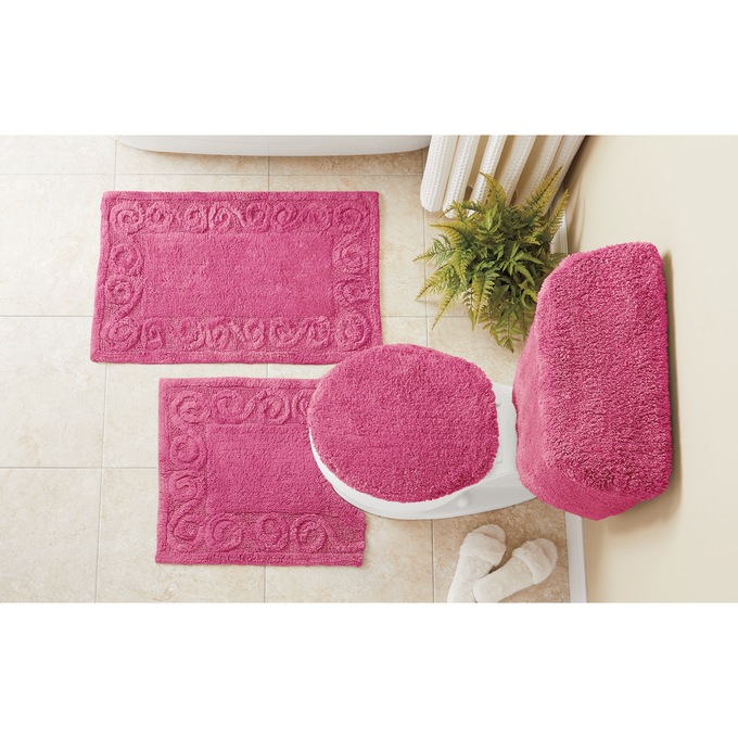 Color Connection 5-Piece Scroll Bath Set, , large