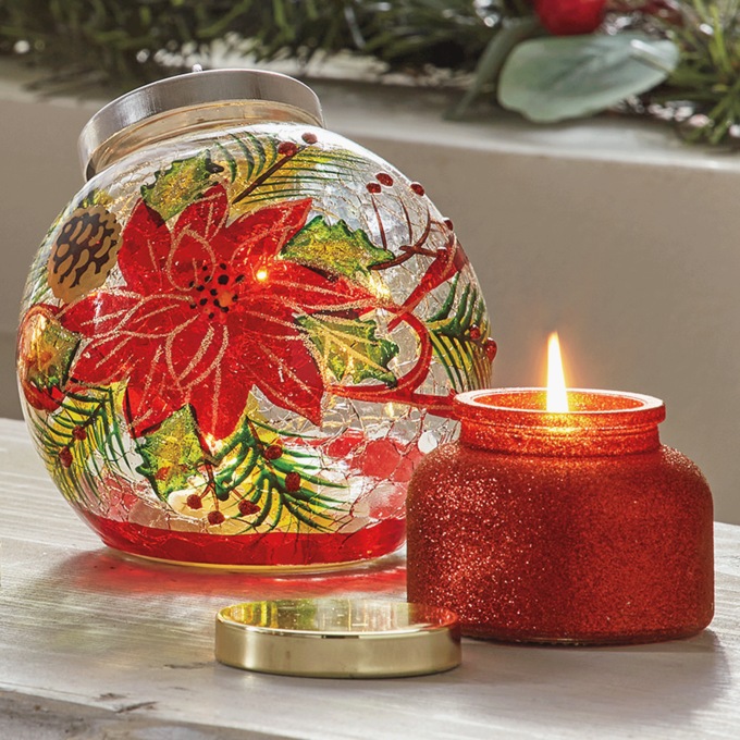 Lit Ornament and Candle Gift Set, , large
