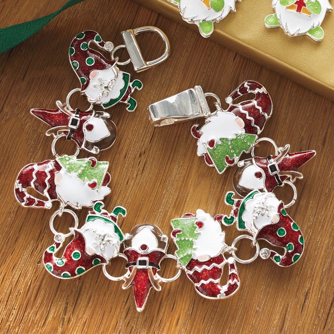 Holiday Gnome Jewelry, , large