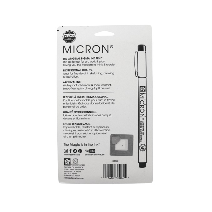 Sakura Pigma Micron 6-Pen Set, , large