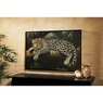 Gold Foil Big Cat Wall Art, , large