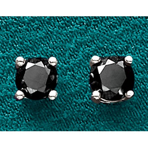 Black Diamond Earrings, , large