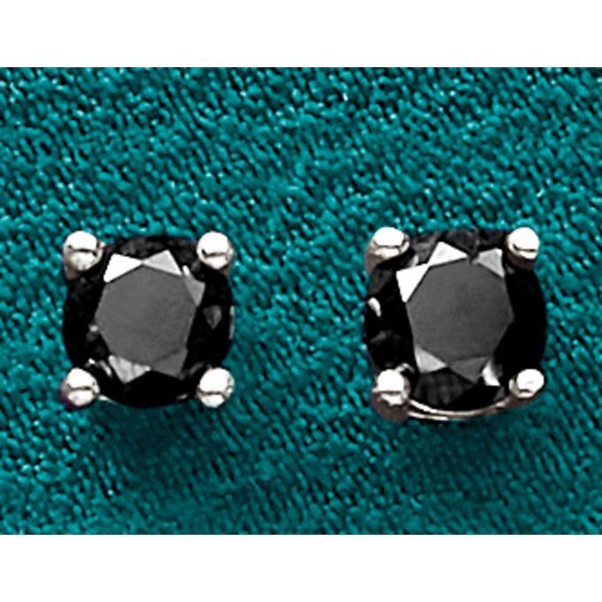 Black Diamond Earrings, , large