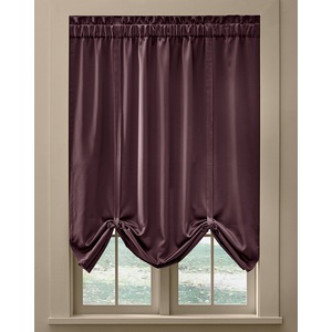 Madison Room-Darkening Tie Shade, , large