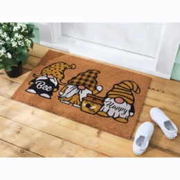 Gnomes and Honey Coir Mat, , large