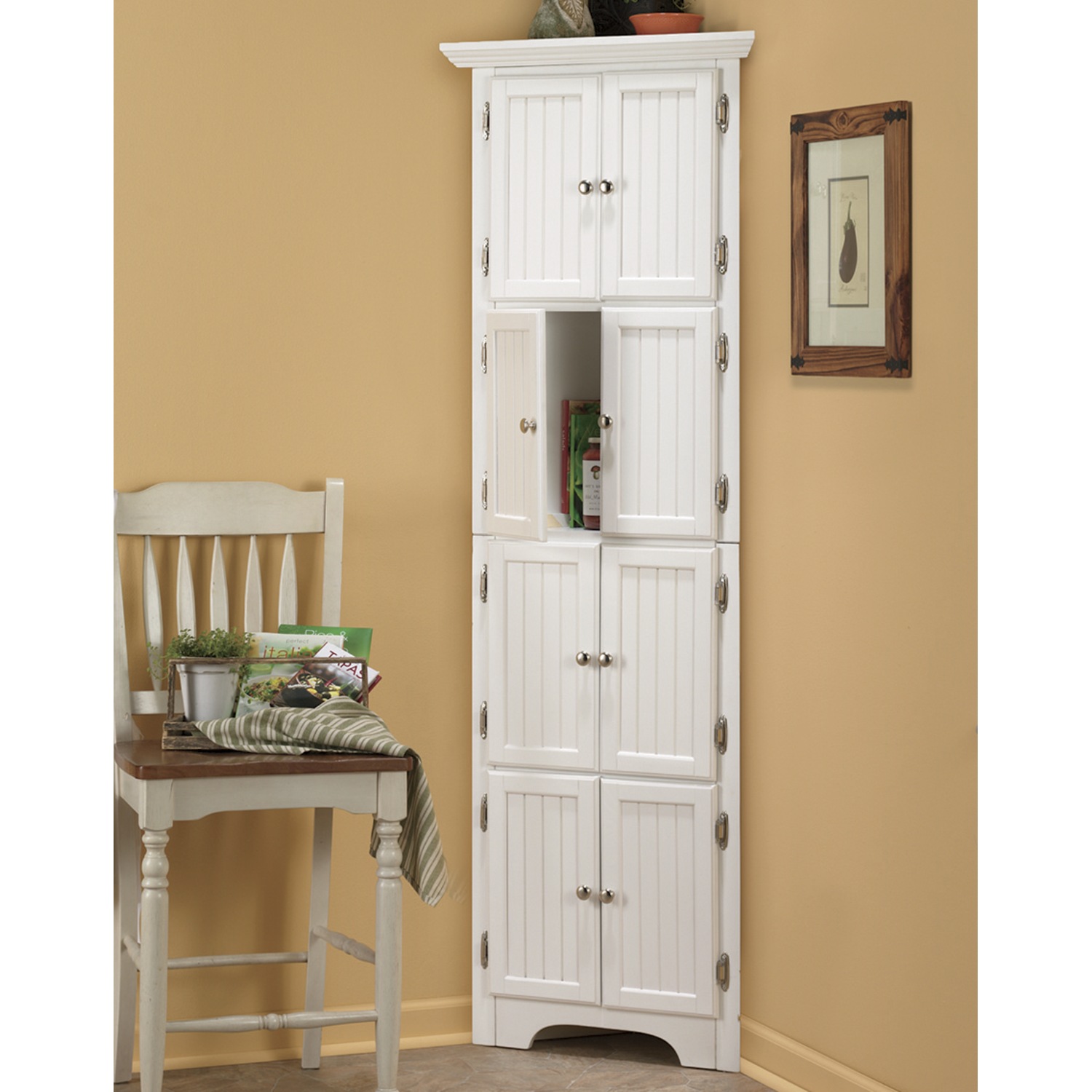 8-Door Corner Cabinet | Seventh Avenue
