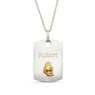 Personalized Inspirations/Name Two-tone Pendant, , large