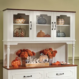 Helena Country Hutch Top, , large
