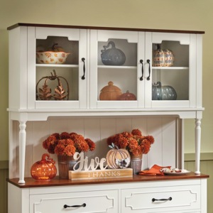 Helena Country Hutch Top, , large