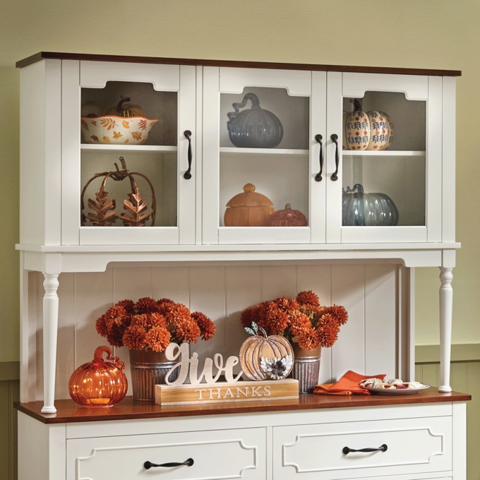 Helena Country Hutch Top, , large