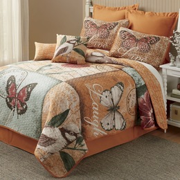 Live Love Laugh Quilt Set, , large