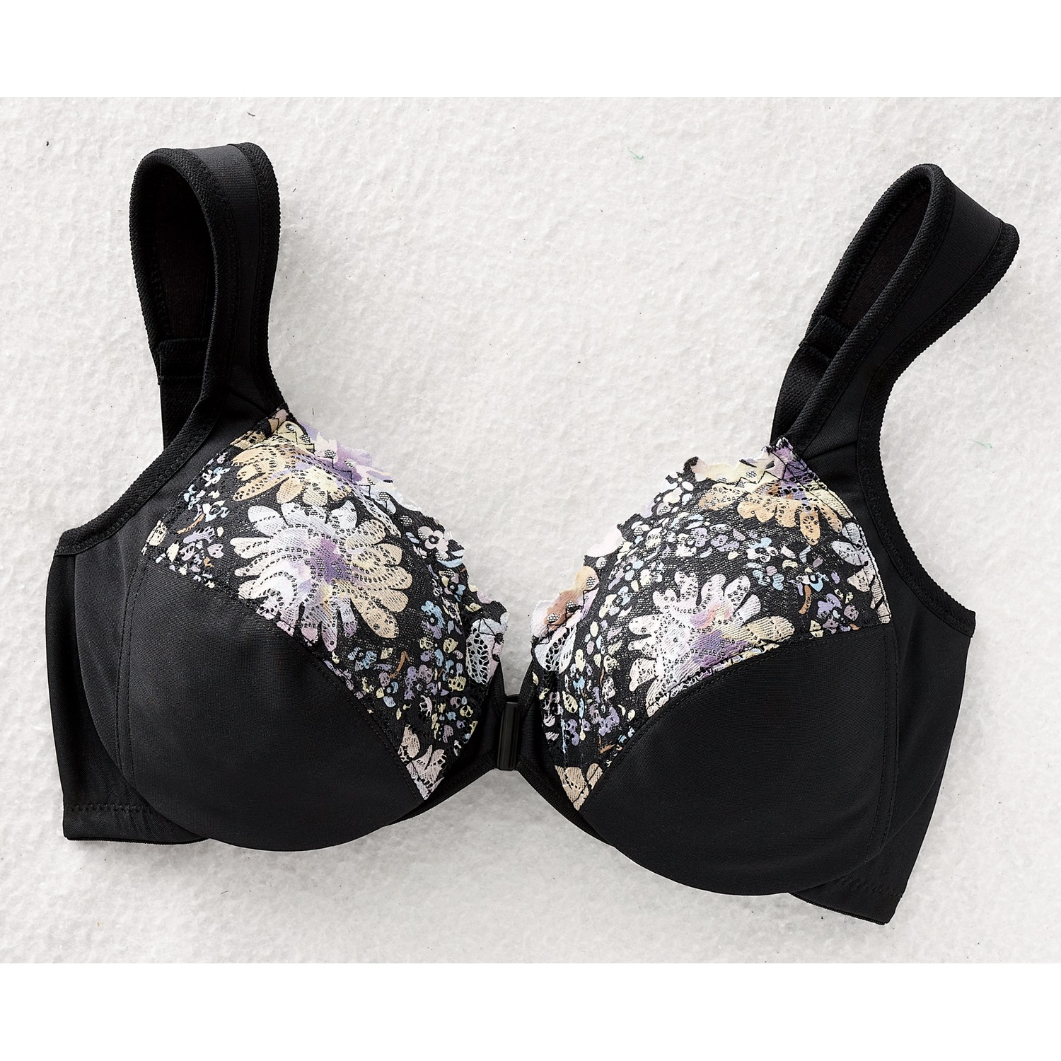 Glamorise® Easy On/Off Front-Close Underwire Bra | Seventh Avenue
