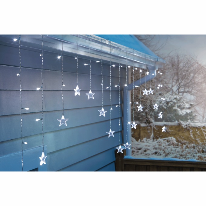 Star Icicle Lights, , large
