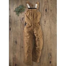Dickies Sanded Duck Insulated Bib Overalls, , large