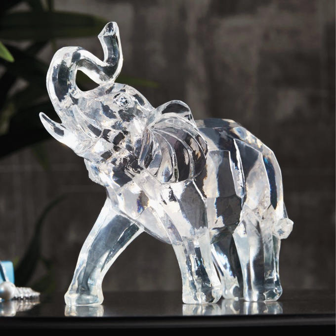 Dasha Diamonda Elephant Figurine, , large