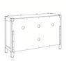 Rustic Media Stand, , large