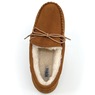 Women's Genuine Suede Moccasin with Faux-Fur Lining, , large