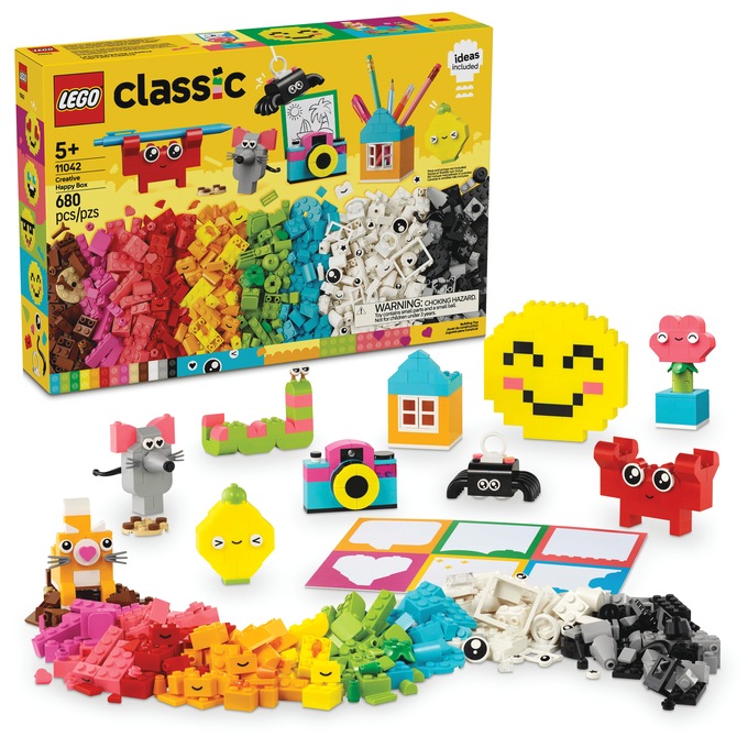 LEGO Classic Creative Happy Box, , large