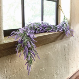 Lavender Faux Florals, , large