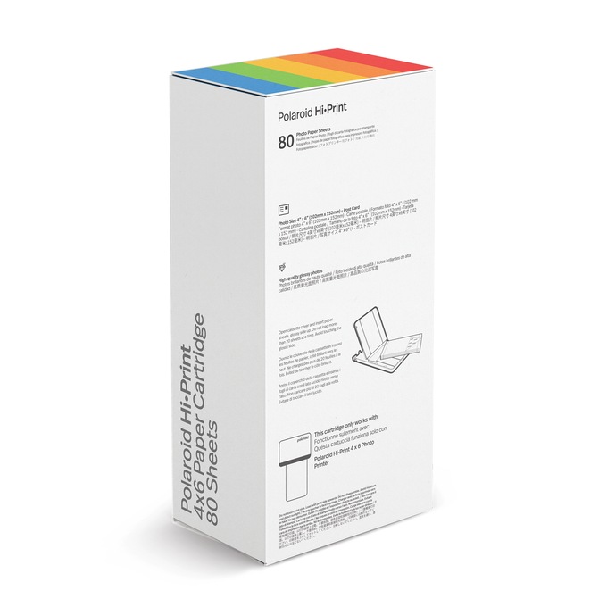 Polaroid Hi-Print 4x6 Paper/Cartridge Refill Pack, , large