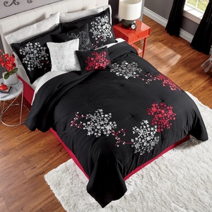 Pandora 7-Piece Embroidered Bed Set, , large